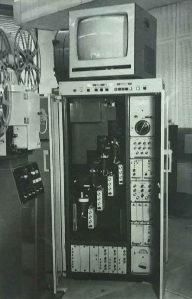  Передающая камера КТ 87 в студии. 1967 г